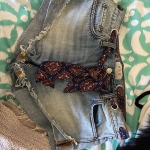 Jean shorts